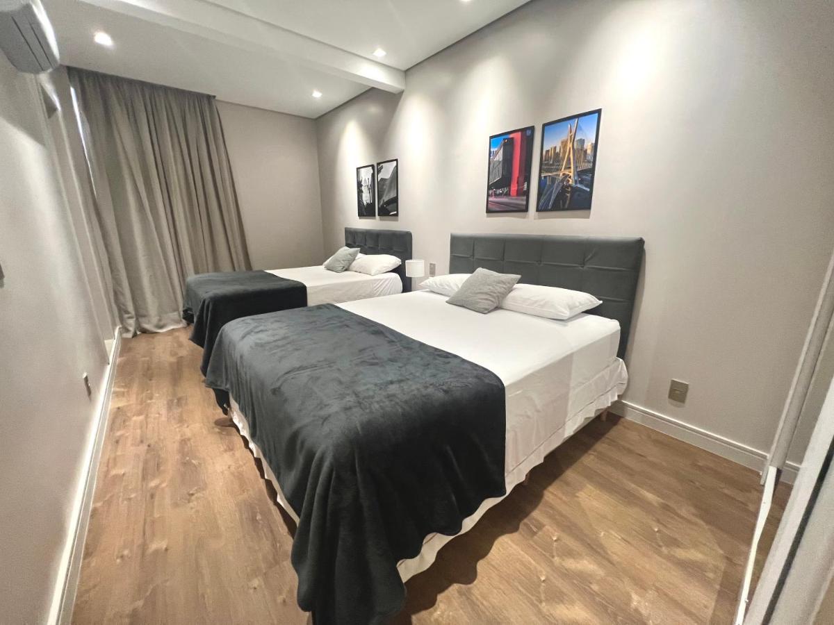 Flat 2 Quartos, Novo, Na Avenida Paulista サンパウロ エクステリア 写真