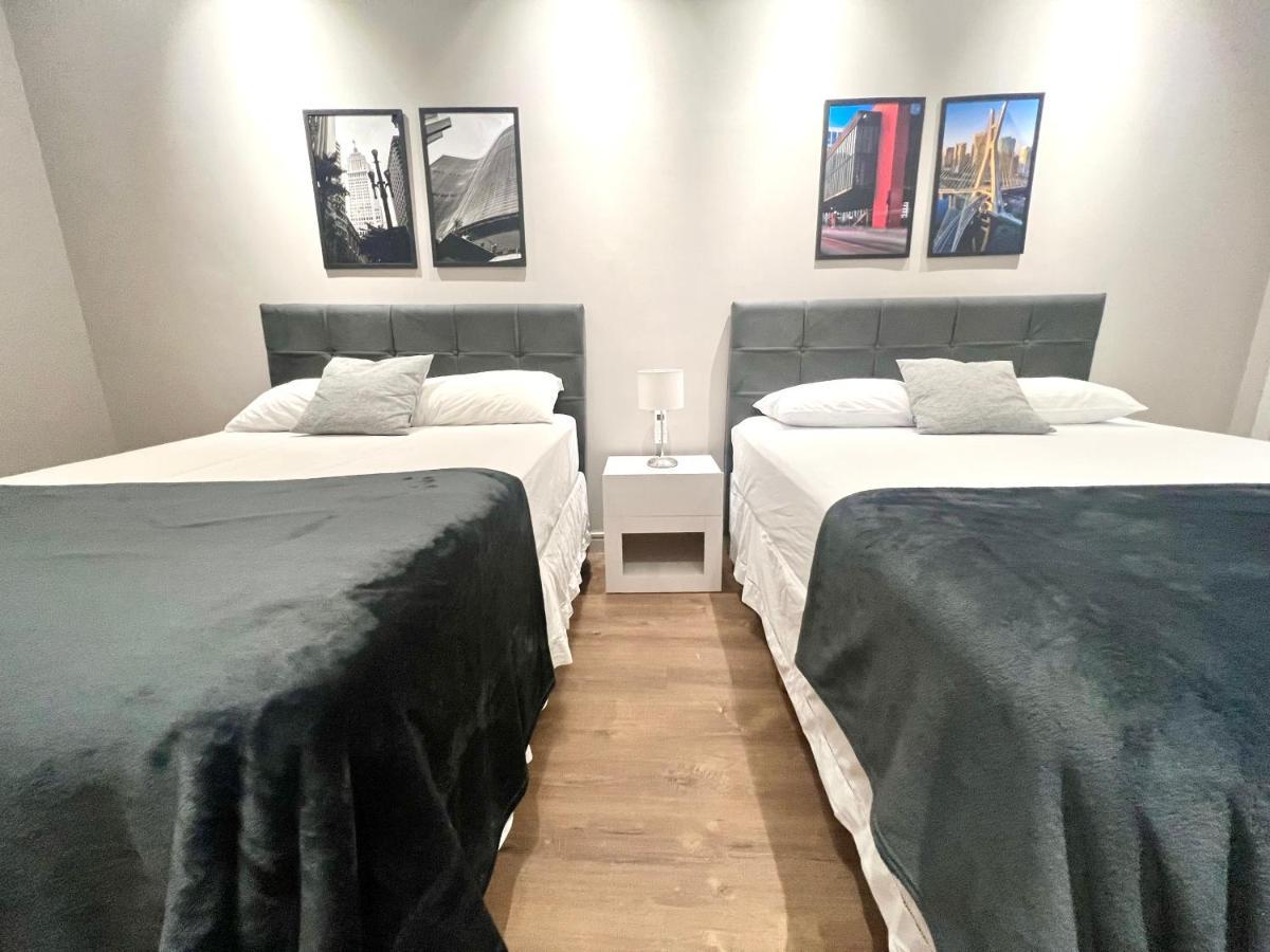 Flat 2 Quartos, Novo, Na Avenida Paulista サンパウロ エクステリア 写真